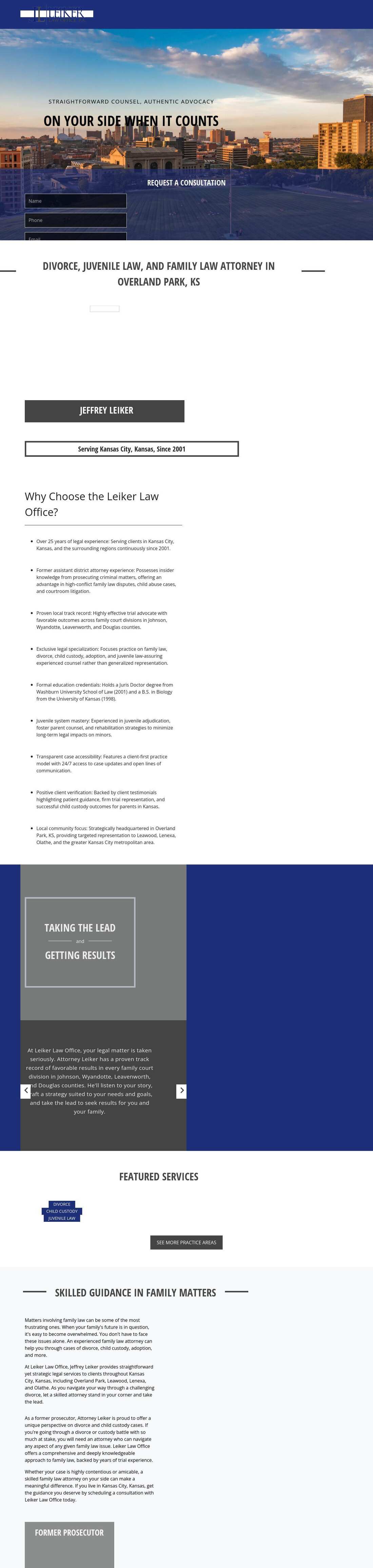 Leiker Law Office PA - Kansas City KS Lawyers