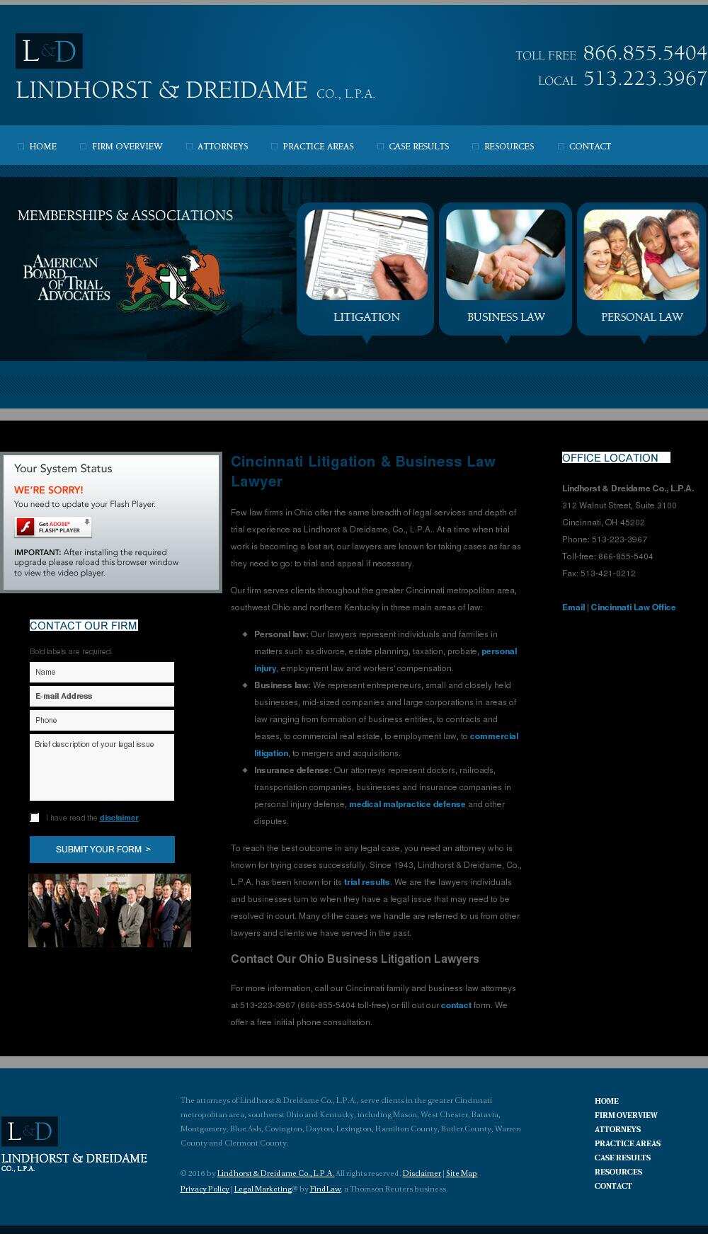 Lindhorst & Dreidame Co., L.P.A. - Cincinnati OH Lawyers
