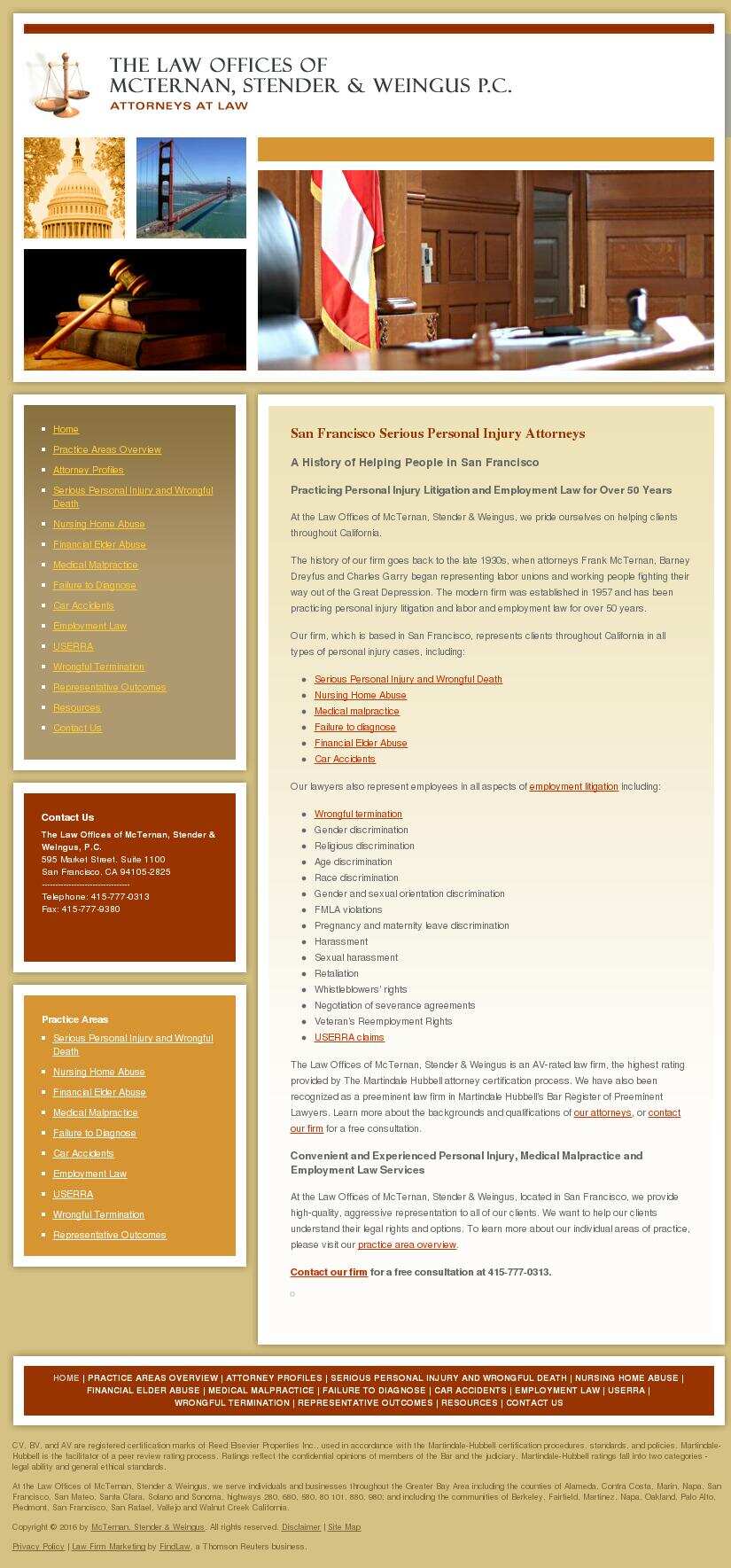 McTernan, Stender & Weingus - San Francisco CA Lawyers