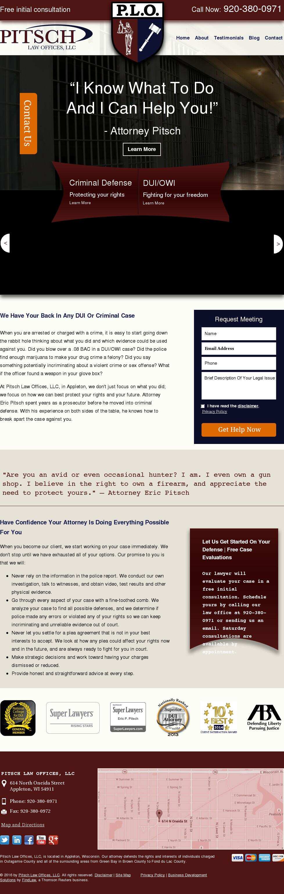 Pitsch Law Offices, LLC - Appleton WI Lawyers