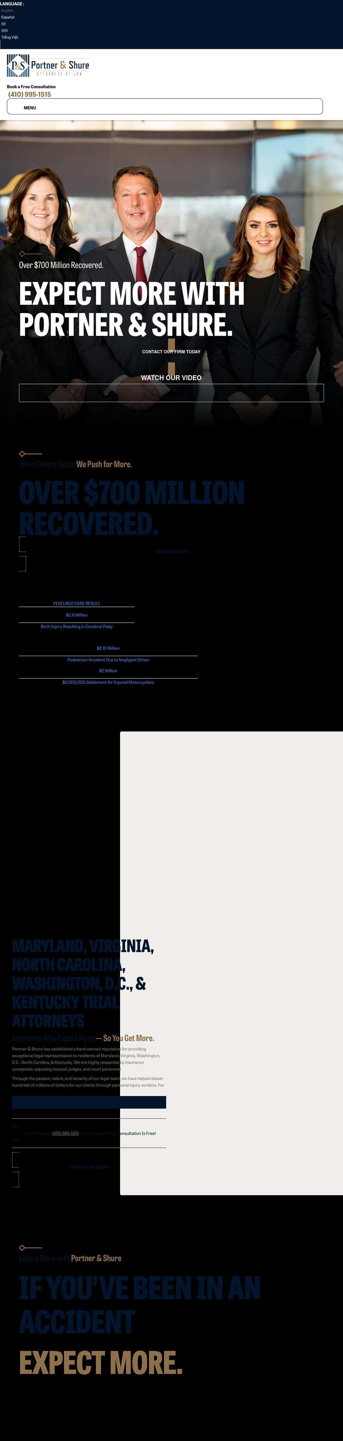 Portner & Shure, P.A. - Columbia MD Lawyers