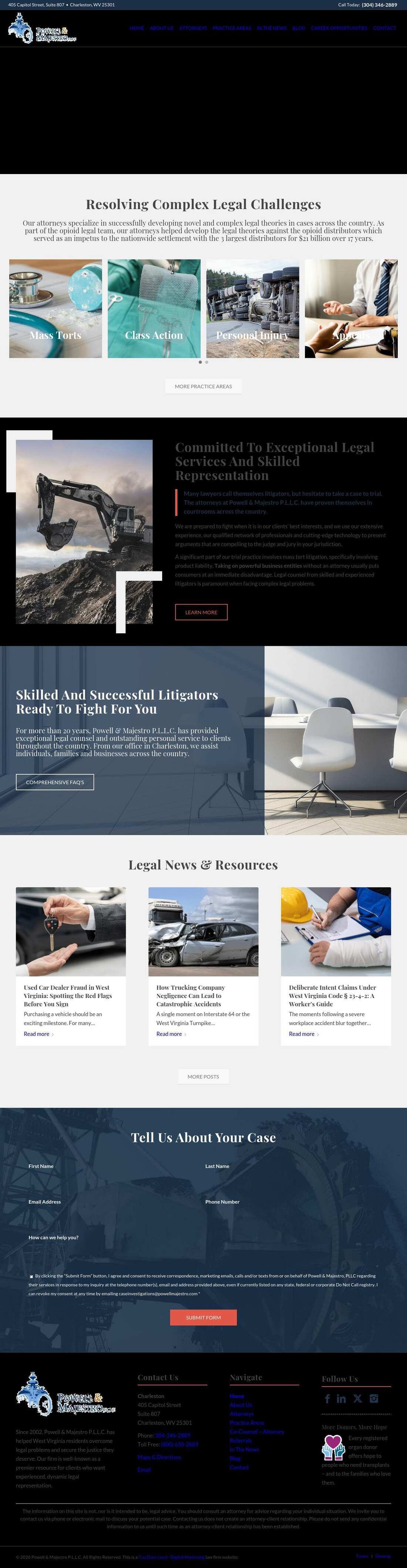 Powell & Majestro P.L.L.C. - Charleston WV Lawyers