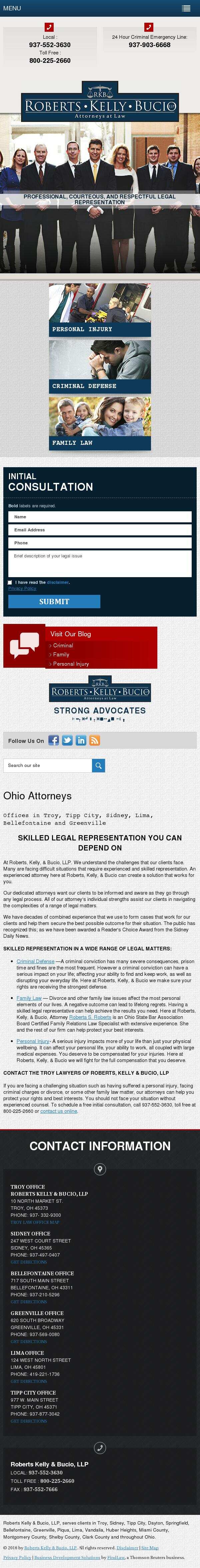 Roberts Kelly & Bucio, LLP - Troy OH Lawyers