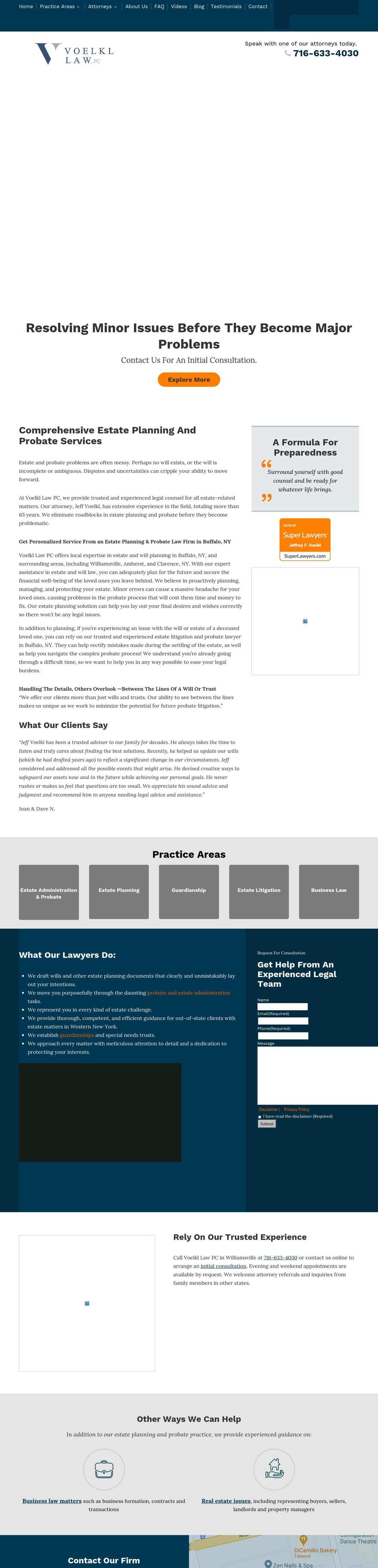 Robshaw & Voelkl, PC - Williamsville NY Lawyers