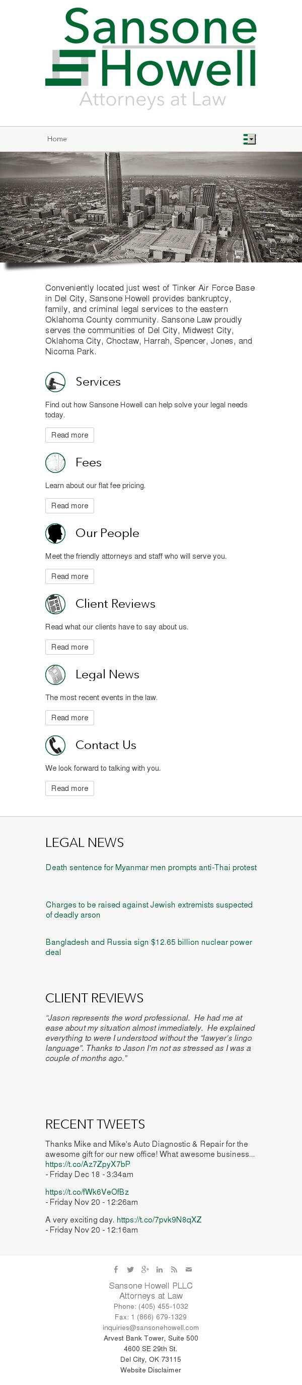 Sansone Law PLLC - Midwest City OK Lawyers