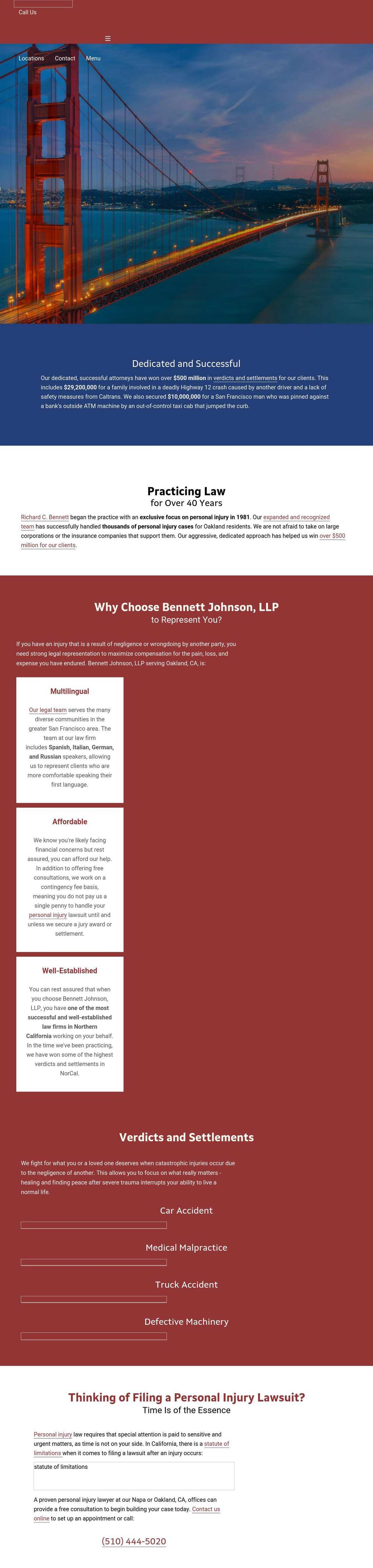 Bennett & Johnson, LLP - Santa Maria CA Lawyers