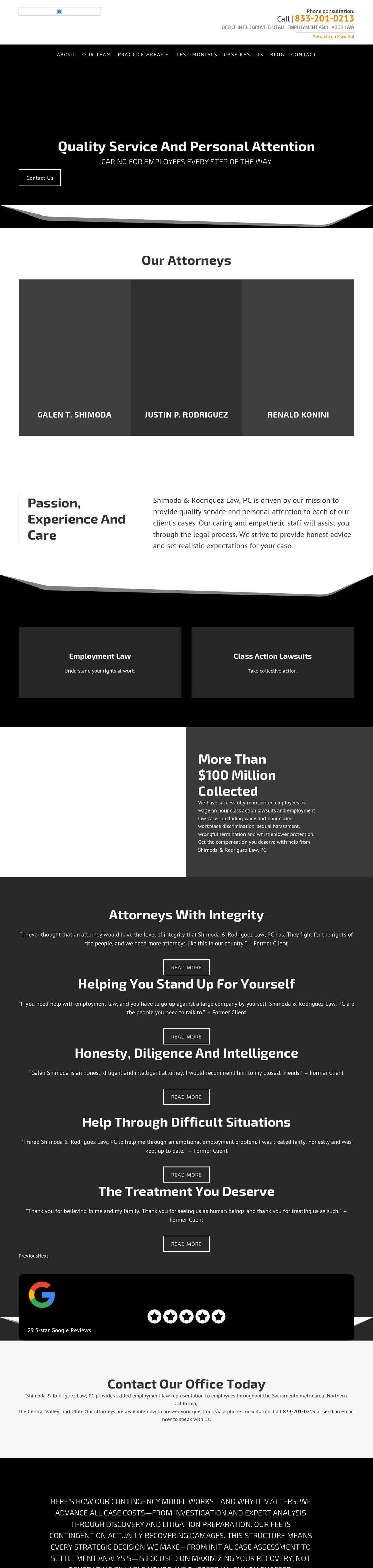 Shimoda Law Corp - Elk Grove CA Lawyers
