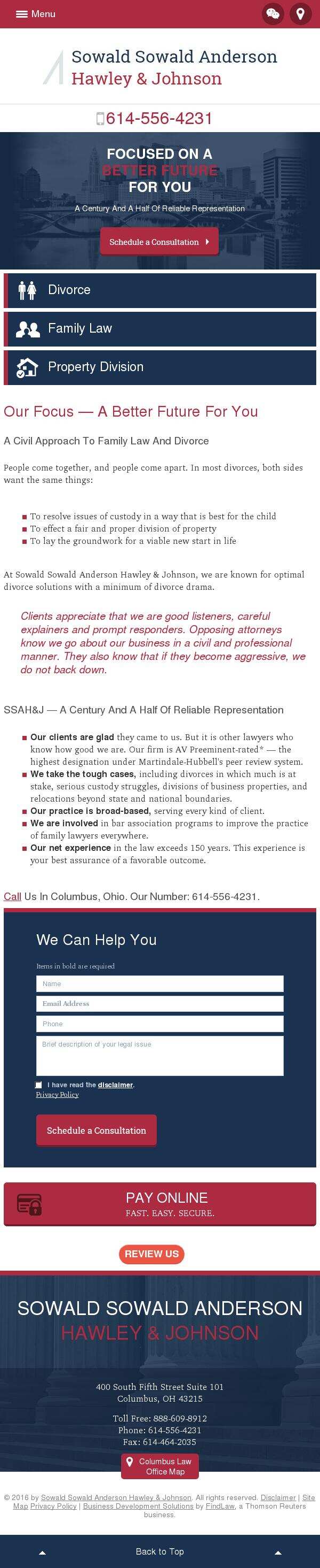 Sowald Sowald Anderson & Hawley - Columbus OH Lawyers