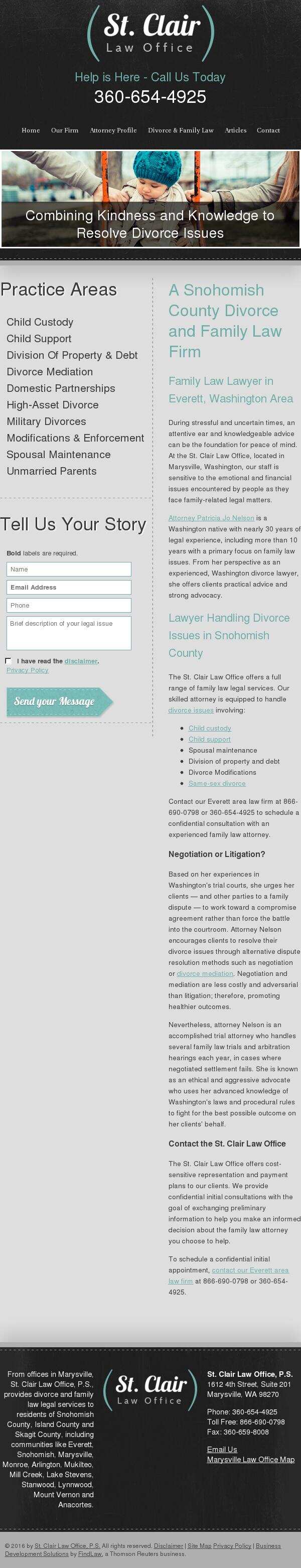 St. Clair Law Office, P.S. - Marysville WA Lawyers