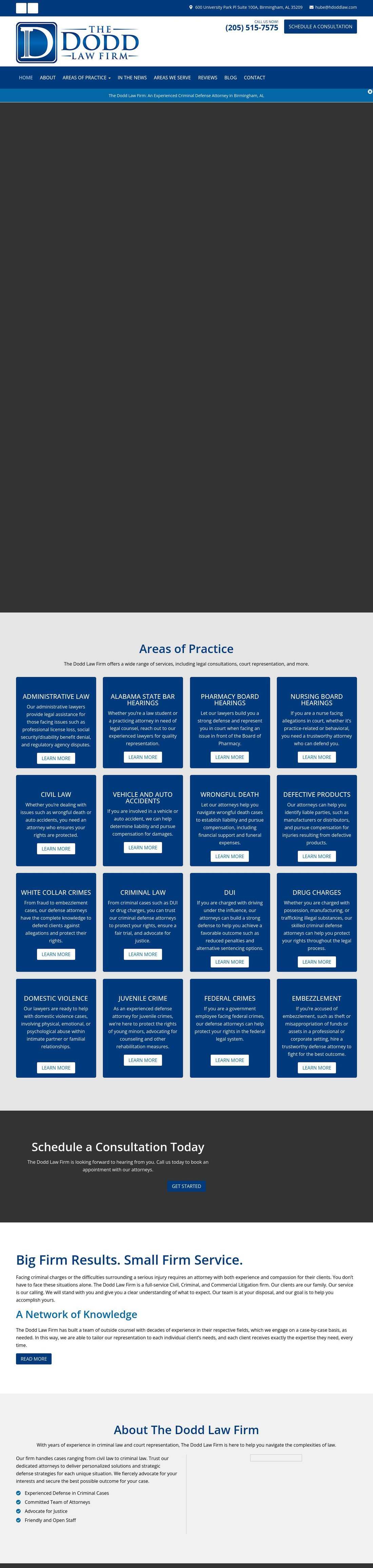 The Dodd Law Firm - Birmingham AL Lawyers