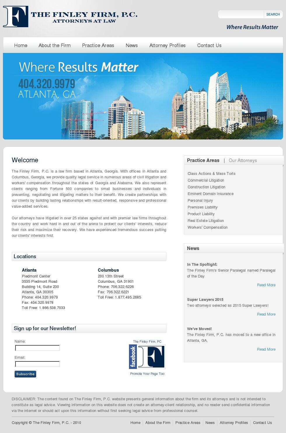 The Finley Firm, P.C. - Atlanta GA Lawyers