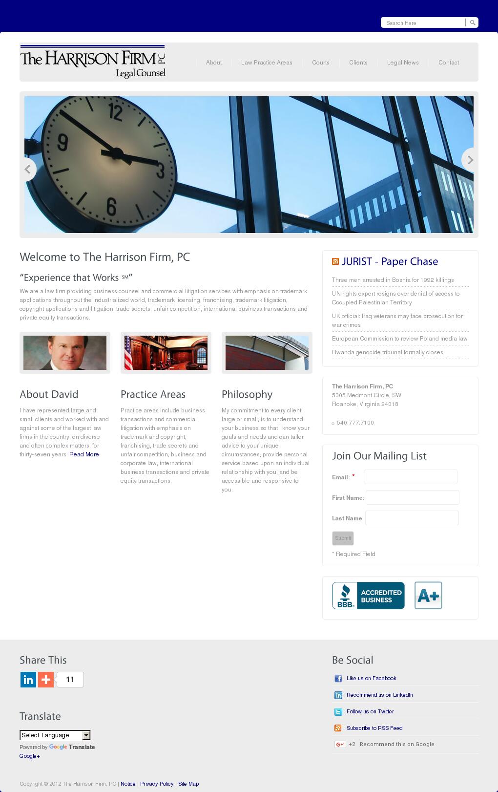 The Harrison Firm, P.C. - Roanoke VA Lawyers