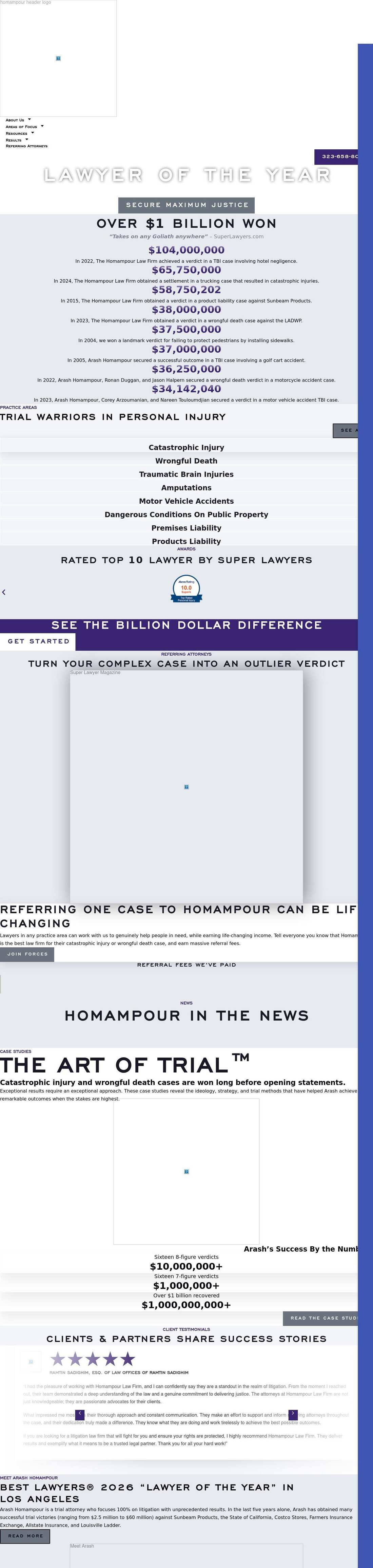 The Homampour Law Firm - Sherman Oaks CA Lawyers