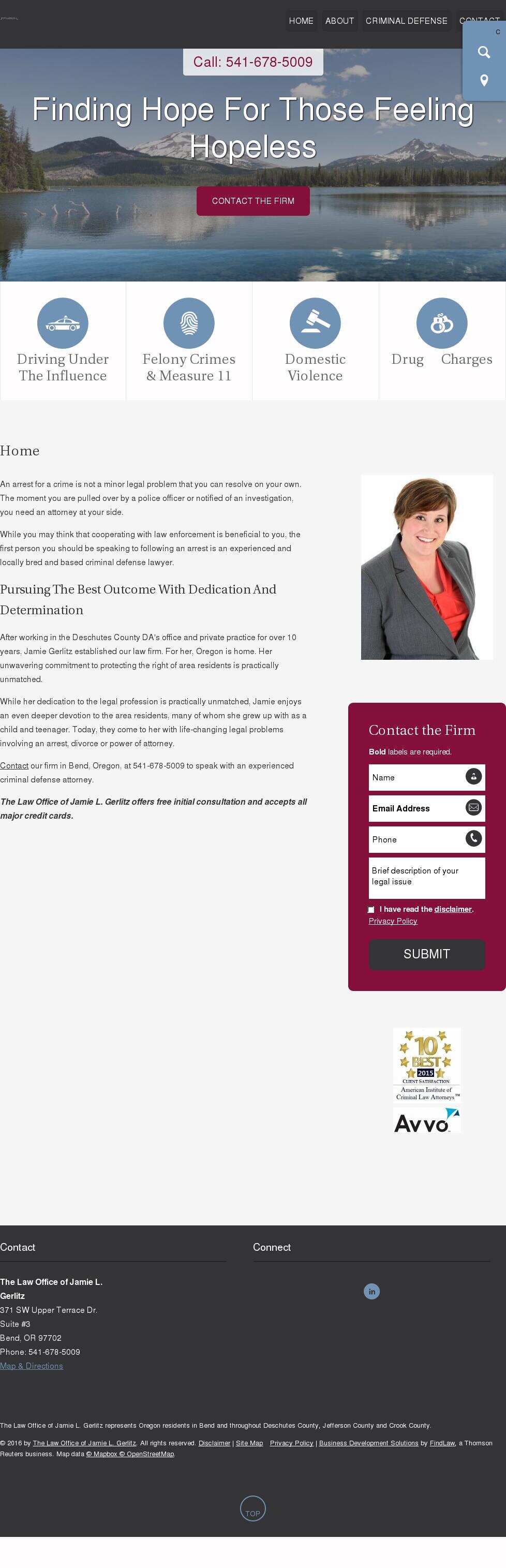 The Law Office of Jamie L. Gerlitz - Bend OR Lawyers