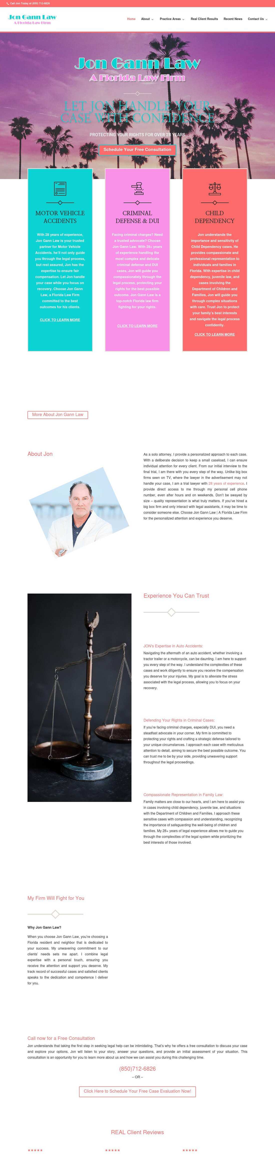 The Law Office of Jon B. Gann P.A. - Pensacola FL Lawyers