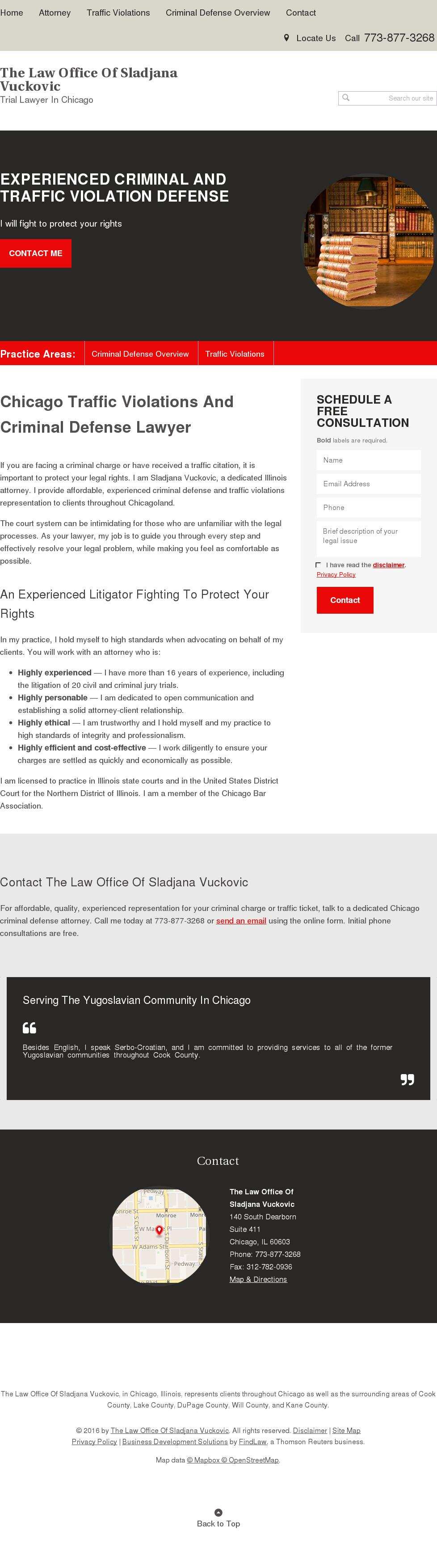 The Law Office Of Sladjana Vuckovic - Chicago IL Lawyers