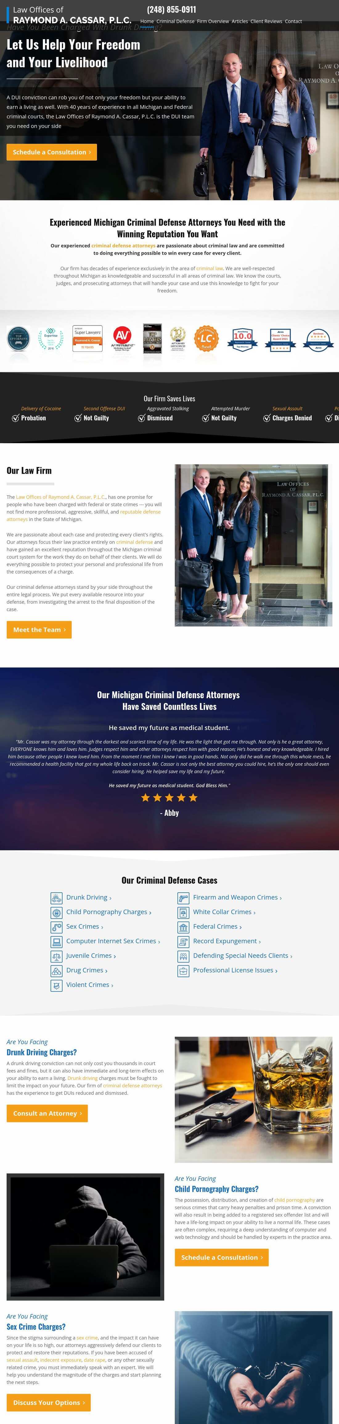 The Law Offices of Raymond A. Cassar, P.L.C. - Farmington Hills MI Lawyers