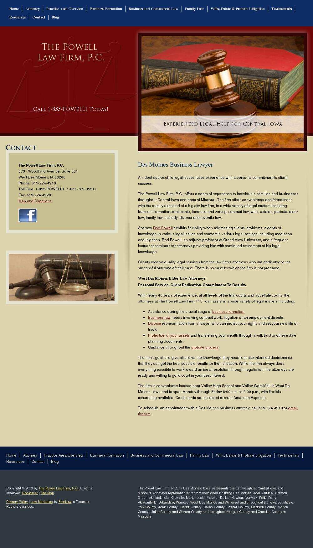 The Powell Law Firm, P.C. - West Des Moines IA Lawyers