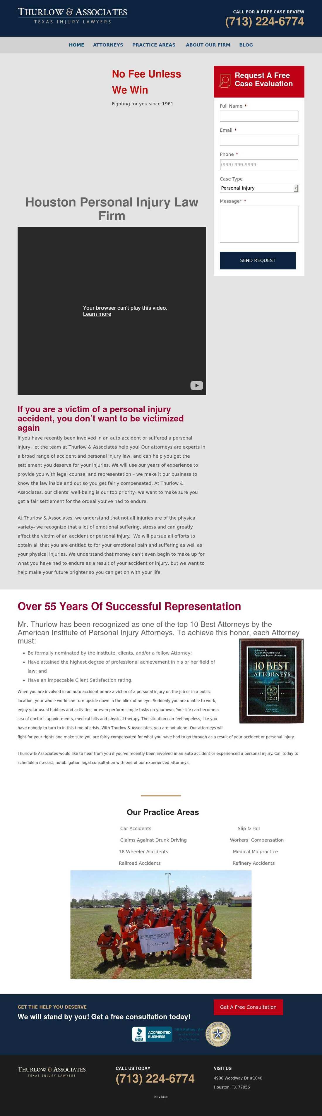 Thurlow & Associates - Houston TX Lawyers