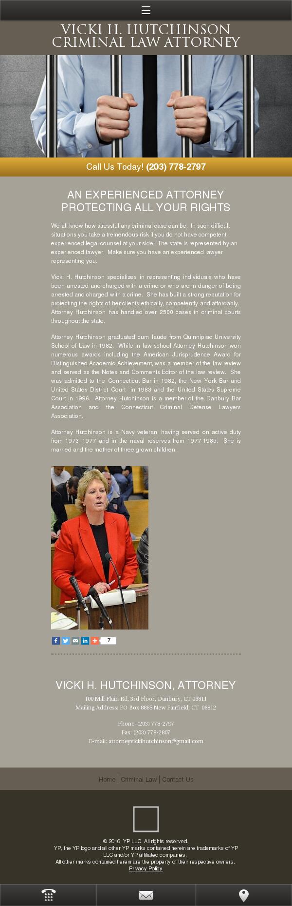 Vicki Henry Hutchinson - Danbury CT Lawyers