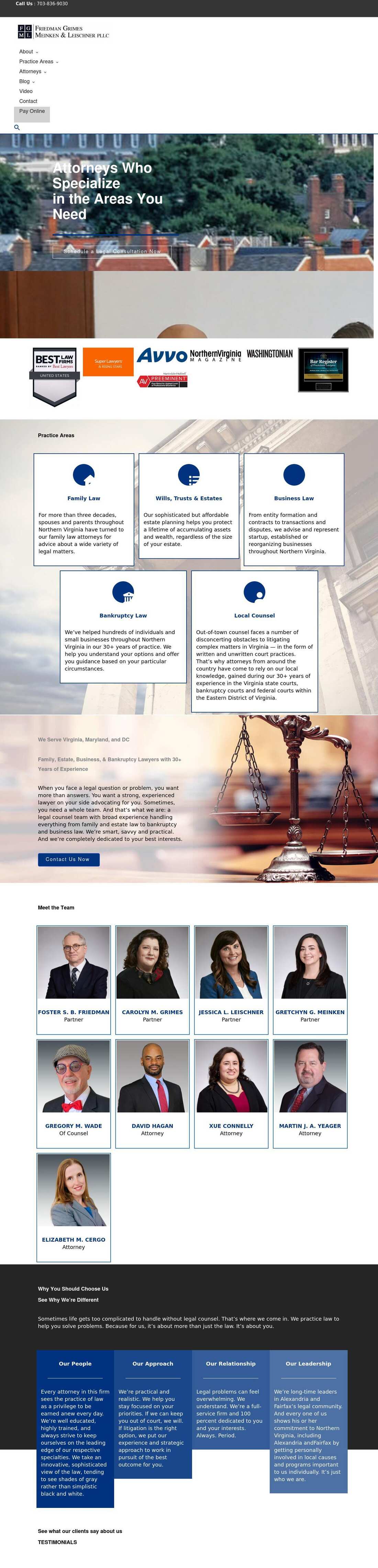 Wade, Friedman & Sutter, P.C. - Alexandria VA Lawyers