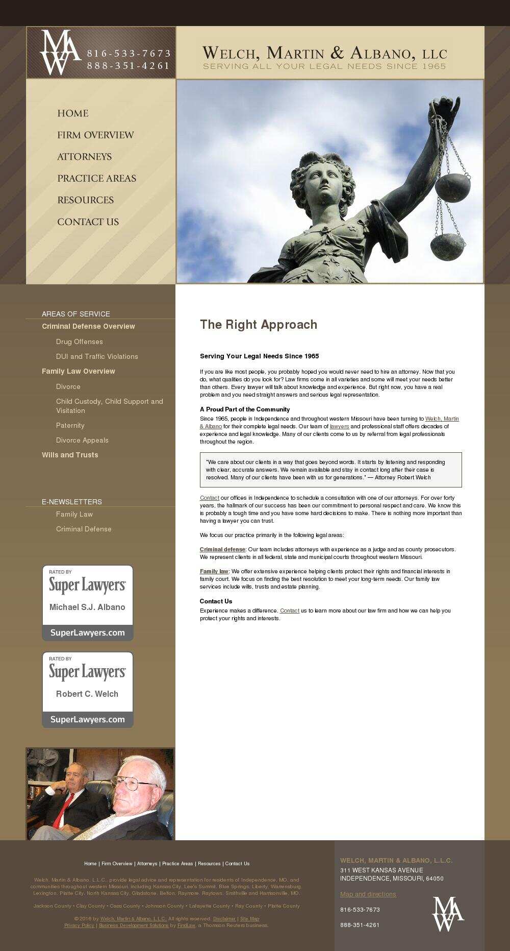 Welch Martin & Albano LLC - Independence MO Lawyers