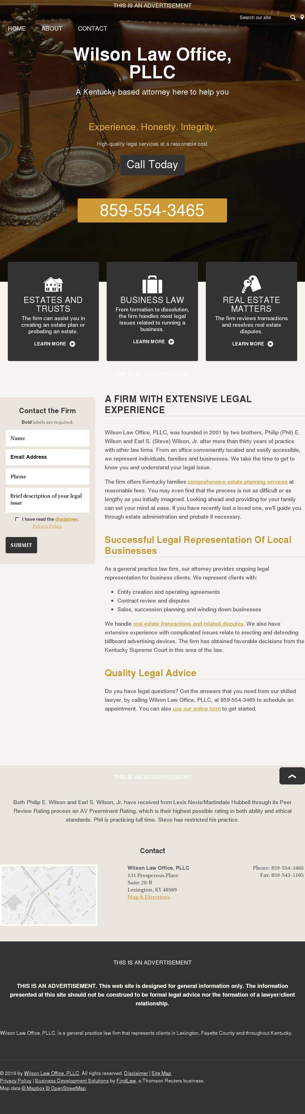 Wilson Law Office, PLLC - Lexington KY Lawyers