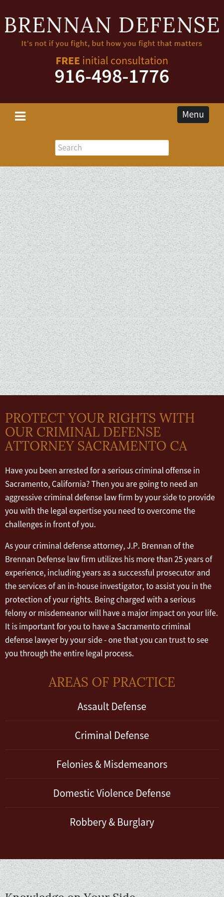 Brennan Defense - Sacramento CA Lawyers