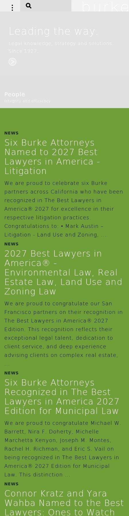 Burke, Williams & Sorensen, LLP - Riverside CA Lawyers