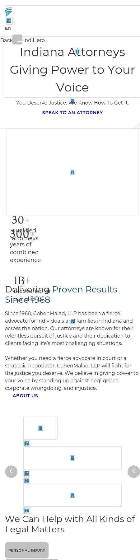 Cohen & Malad, LLP - Indianapolis IN Lawyers