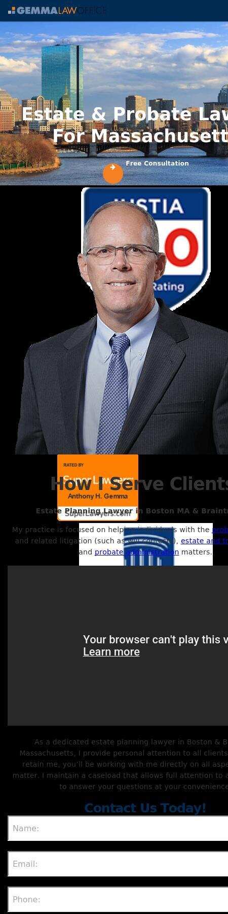 Gemma Law Office, P.C. - Braintree MA Lawyers