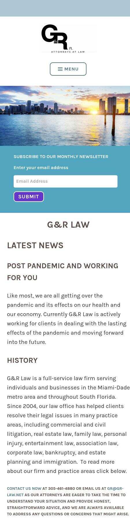 Gonzalez & Rodriguez, P.L. - Coral Gables FL Lawyers