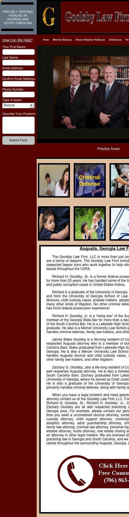 Goolsby Law Firm, LLC - Martinez GA Lawyers