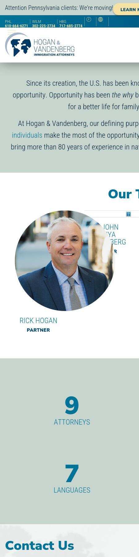 Hogan & Vandenberg, L.L.C. - Philadelphia PA Lawyers