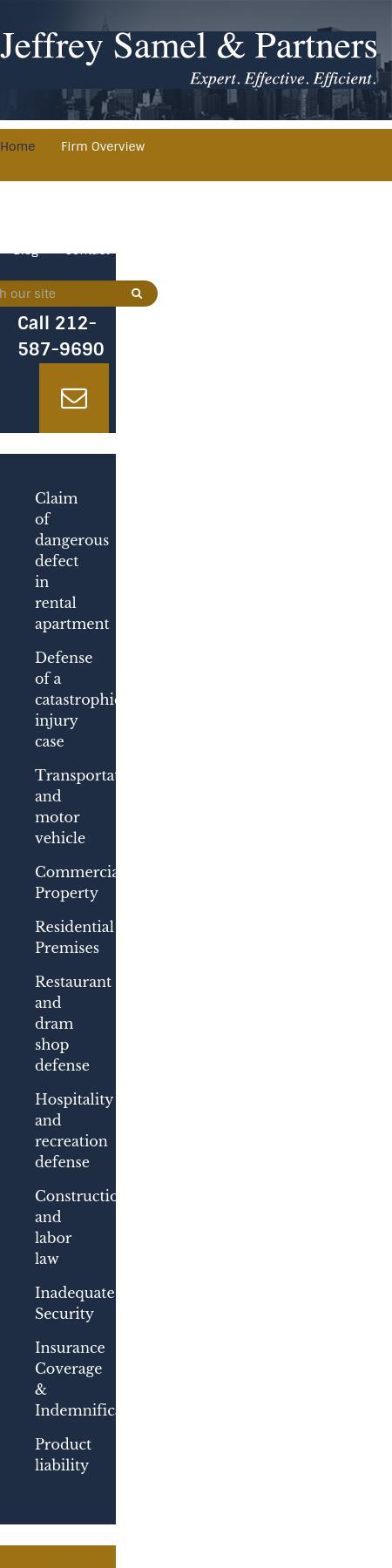 Jeffrey Samel & Partners - New York NY Lawyers