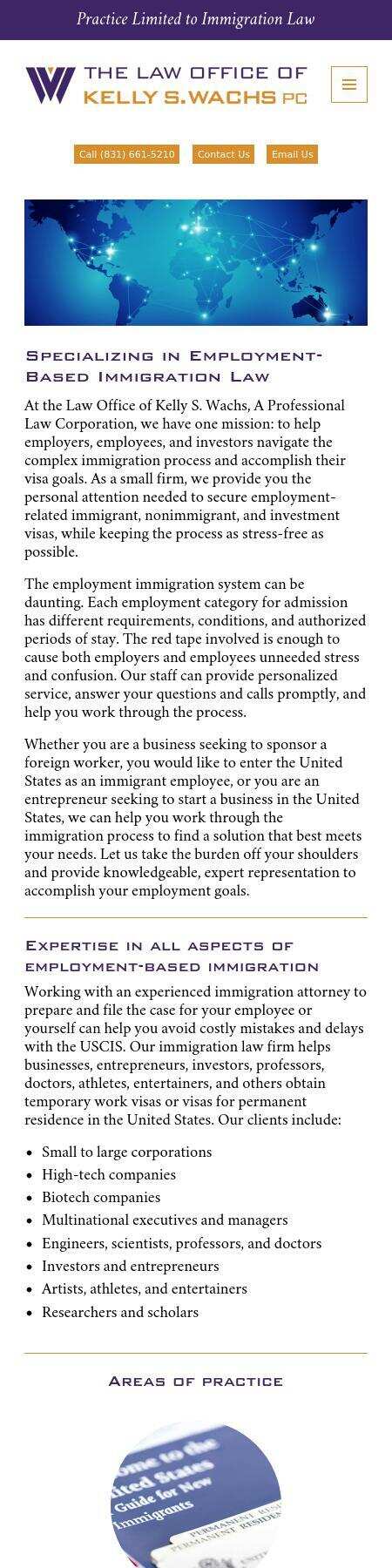 Law Office of Kelly S. Wachs - Aptos CA Lawyers