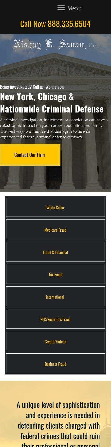 Nishay K. Sanan, Esq. - New York NY Lawyers