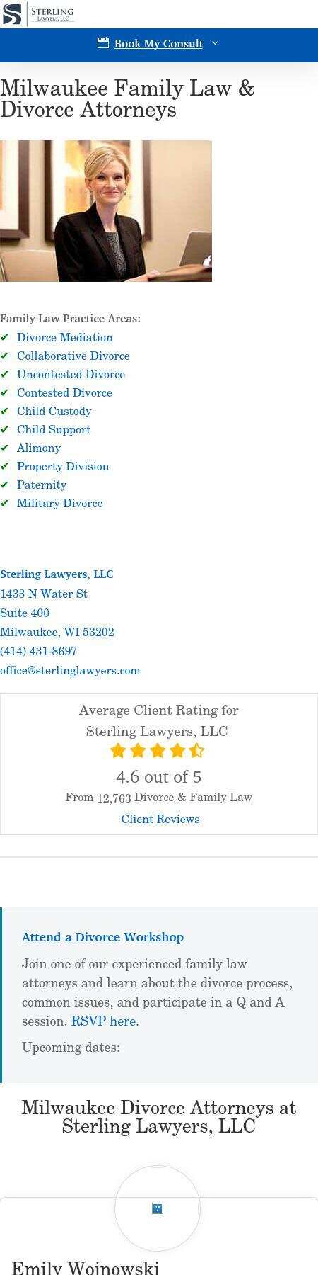 Sterling Law Offices, S.C. - Milwaukee WI Lawyers