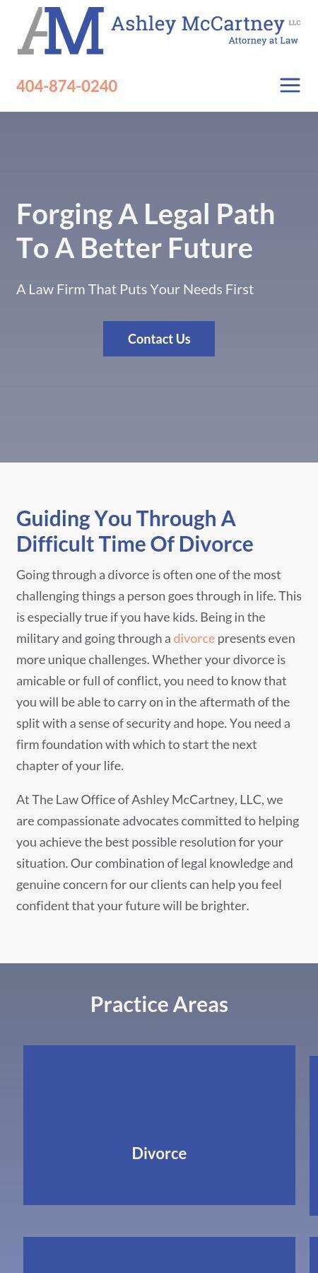 The Law Office of Ashley McCartney, LLC - Atlanta GA Lawyers