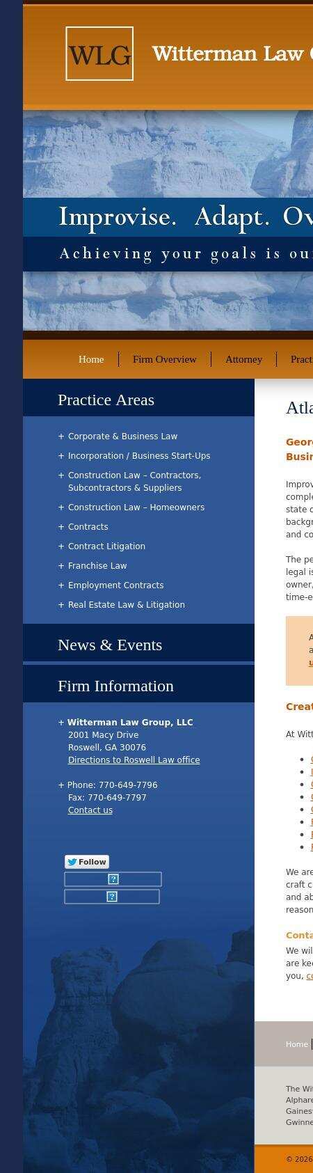 The Witterman Law Firm, P.C. - Roswell GA Lawyers