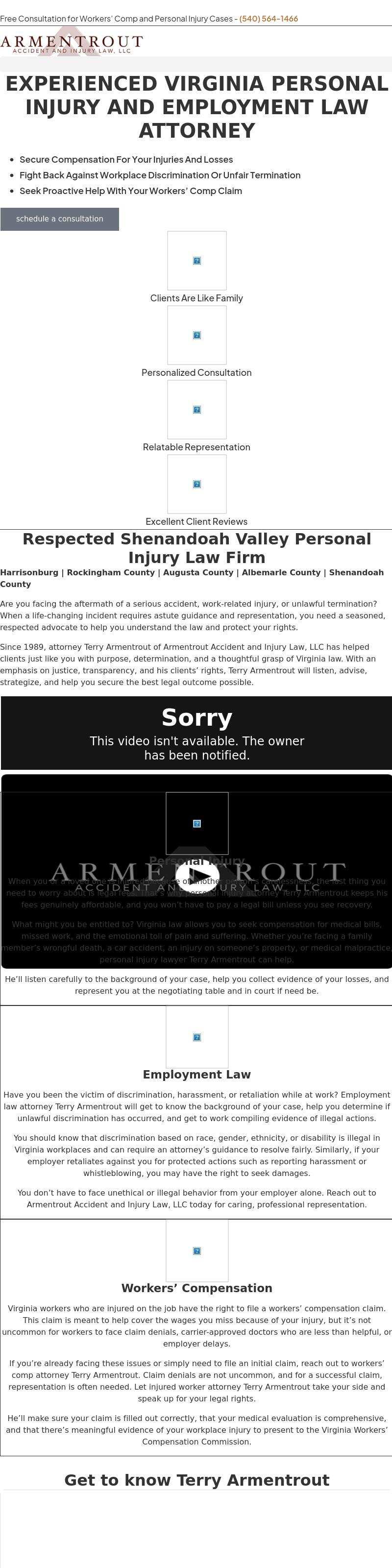 Armentrout & Armentrout, P.L.C. - Harrisonburg VA Lawyers