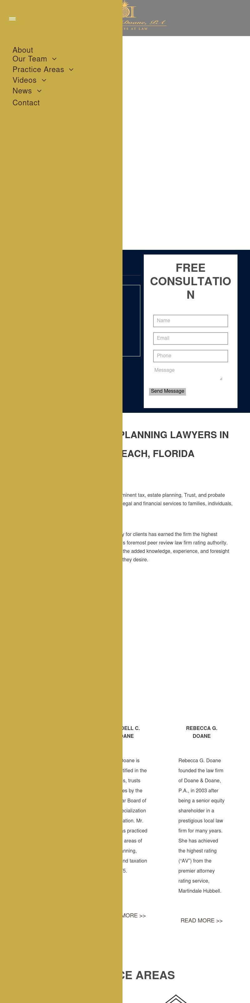 Doane & Doane, P.A. - North Palm Beach FL Lawyers