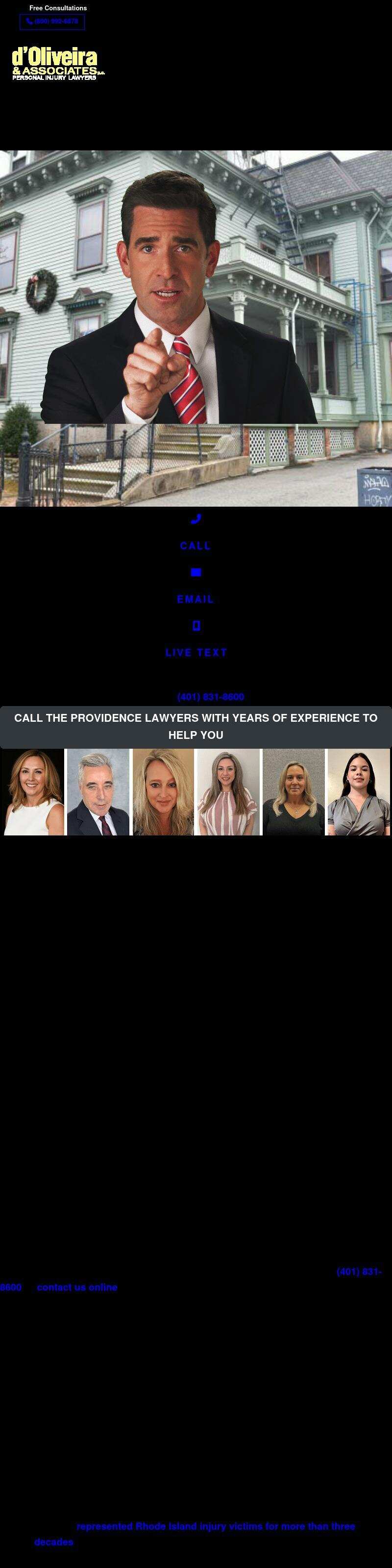 d'Oliveira & Associates - Providence RI Lawyers