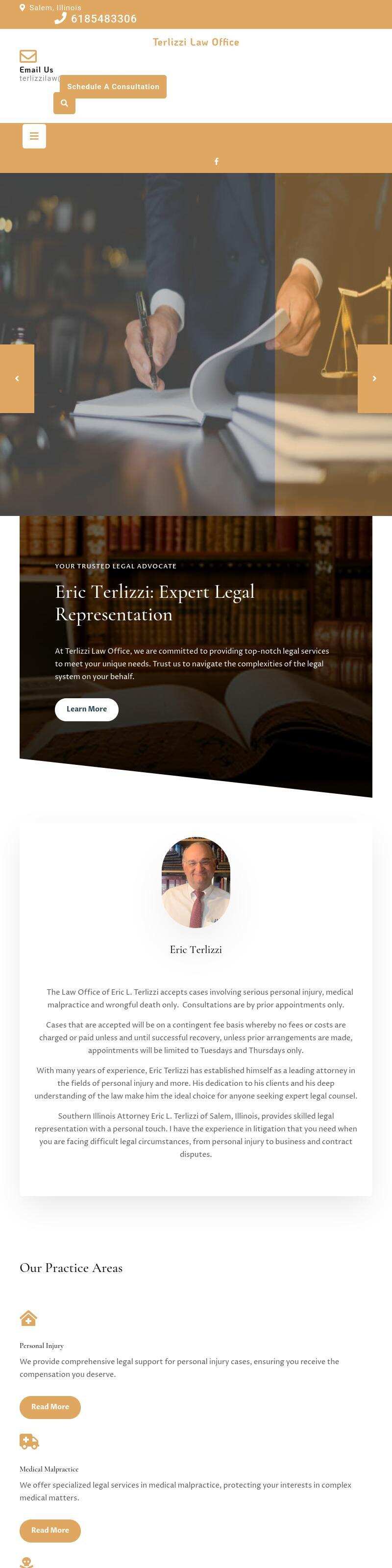 Eric L. Terlizzi, Attorney at Law - Salem IL Lawyers