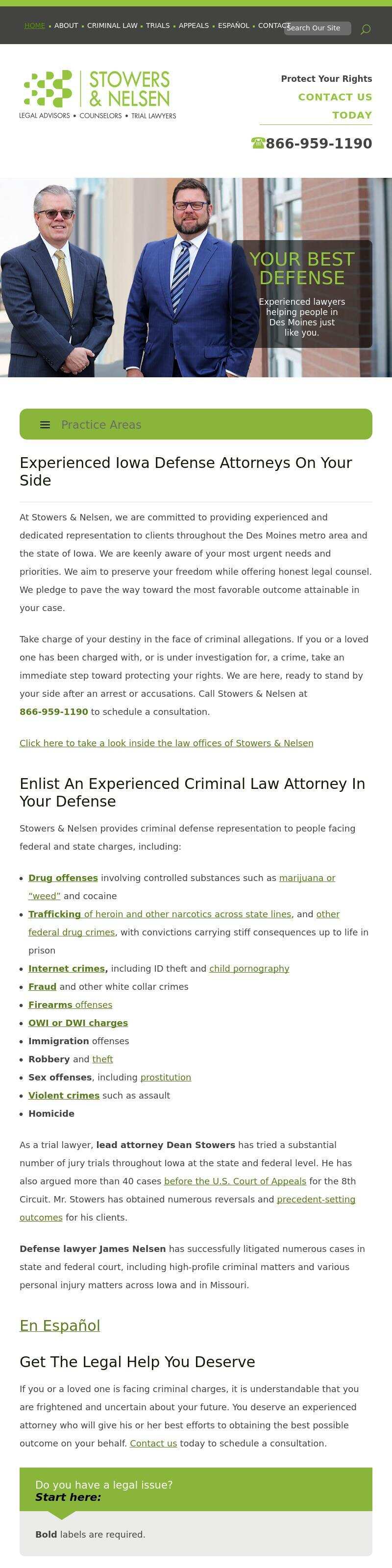 EXPERIENCED CRIMINAL DEFENSE TRIAL LAWYERS -   Lawyers