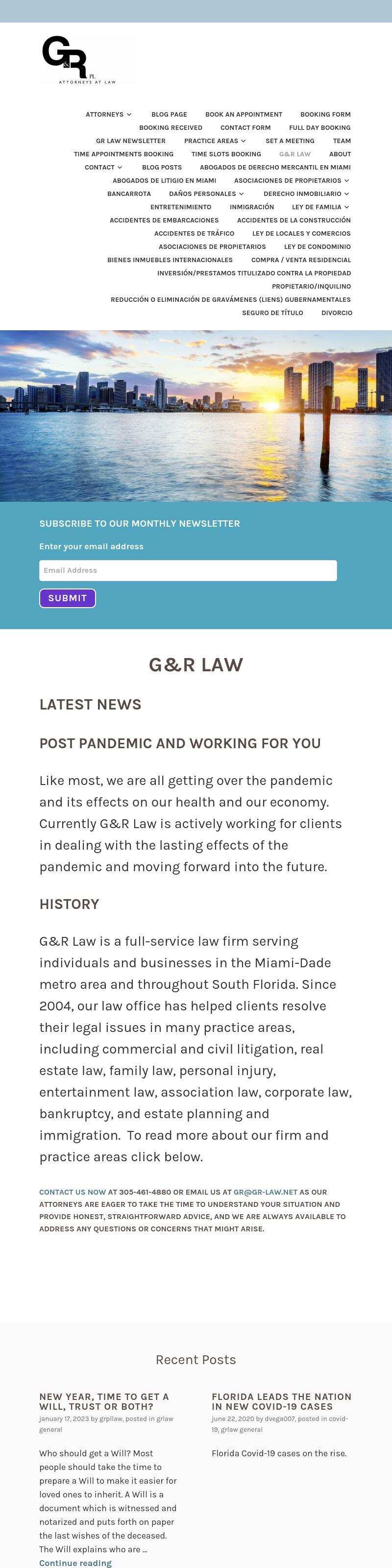 Gonzalez & Rodriguez, P.L. - Coral Gables FL Lawyers