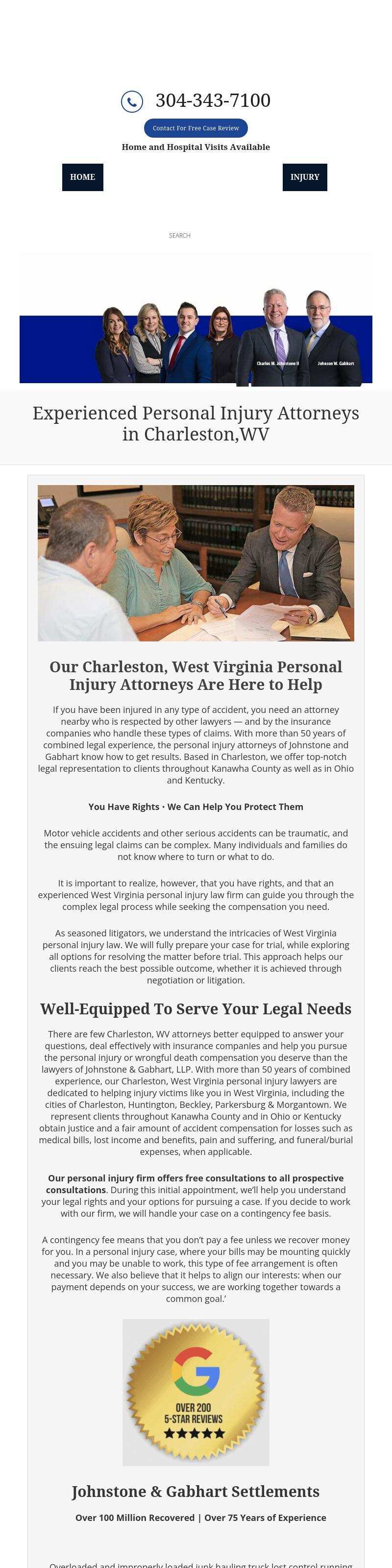 Johnstone & Gabhart, LLP - Charleston WV Lawyers