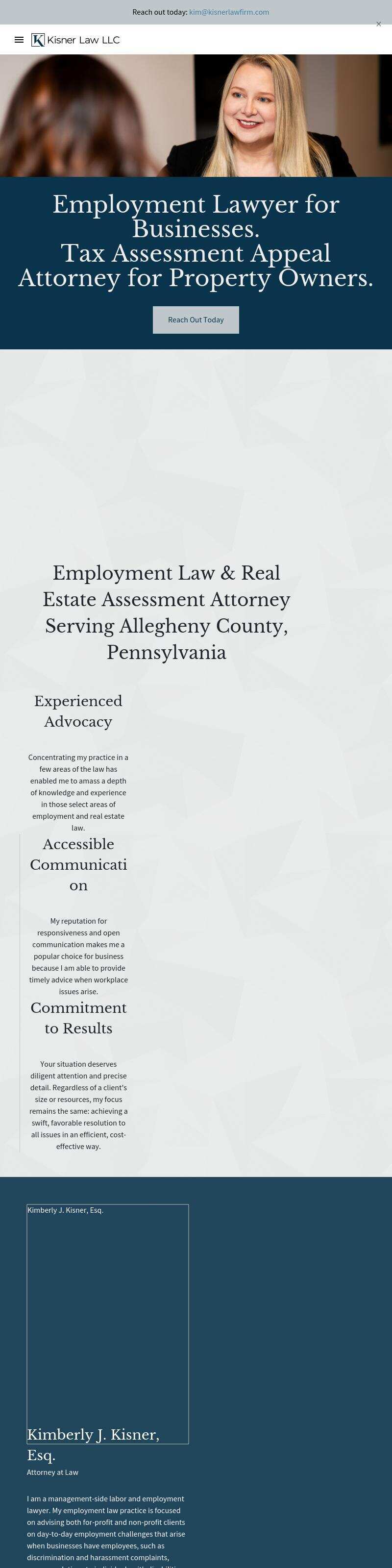 Kisner Law Firm, LLC - Pittsburgh PA Lawyers