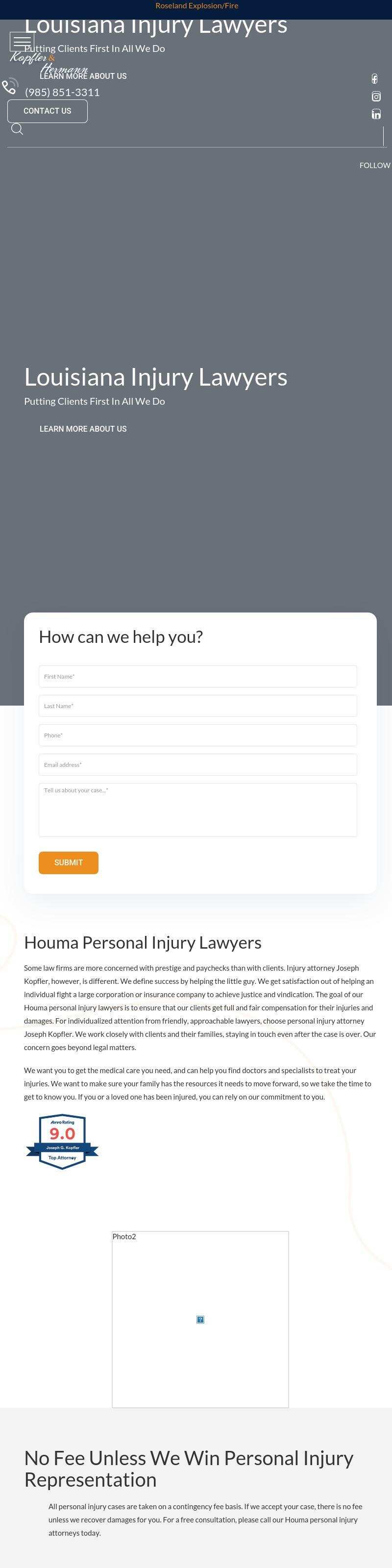 Kopfler & Hermann, Attorneys at Law - Houma LA Lawyers