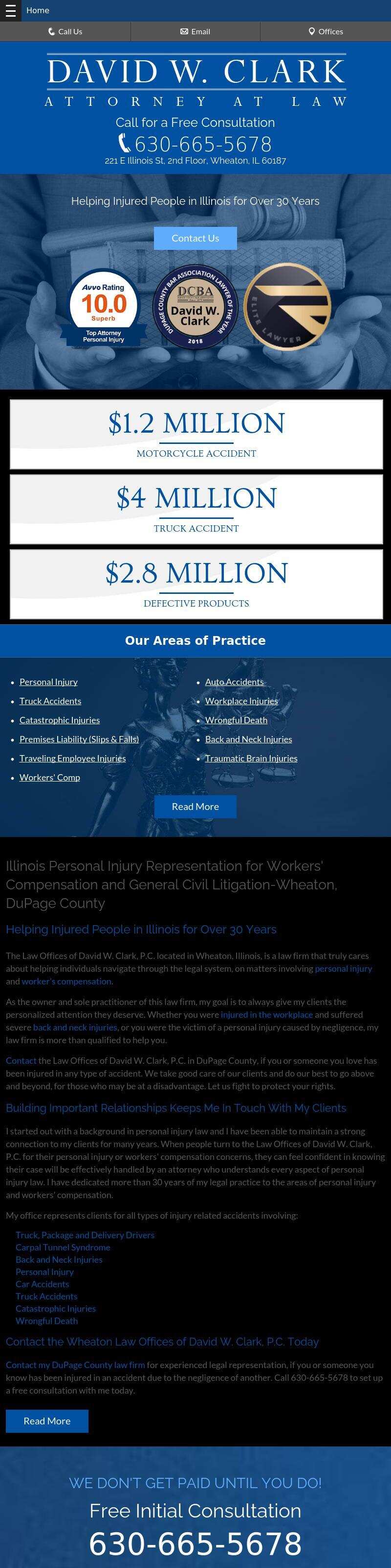 Law Office of David W. Clark P.C. - Wheaton IL Lawyers